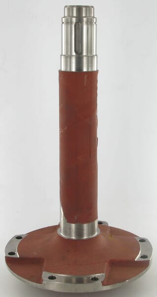 KUBOTA Rotorwelle + Nabe VGRT246