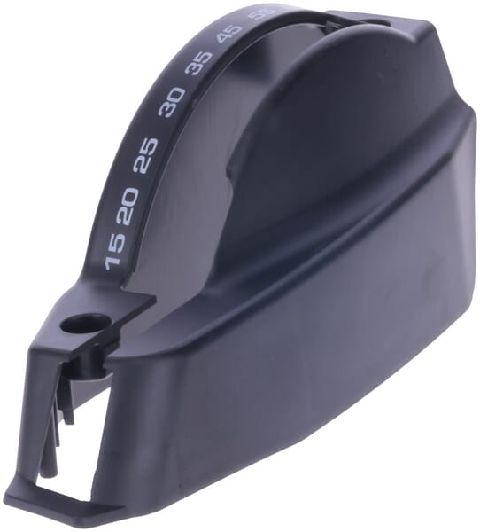 Cutting height adjustment cover