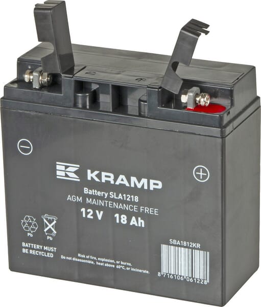 Battery 12V 18Ah 140A Kramp