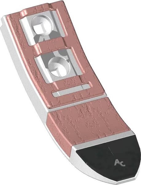 Cultivator tip, carbide