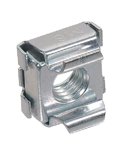 Cage nut M6 1.7-2.7 galvanized - 25 pieces