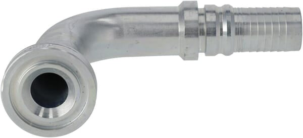 KRAMP Pressarmatur 4SH-DN25 mit Flansch ø47,6mm 90° H100 SFSH251690H100G2