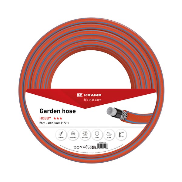 KRAMP Schlauch Hobby 1/2", 25m - 1 Rolle - SL52001225