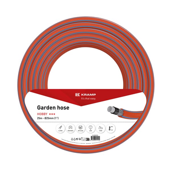 KRAMP Schlauch Hobby 1", 25m - 1 Rolle - SL52002525
