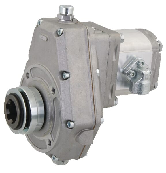 KRAMP Vorsatzgetriebe mit Pumpe Größe 2 11cc PLP2011GBF20S3KIT