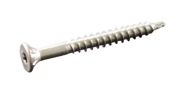 Vis à bois 5x50mm TX20 tête fraisée, inox Kramp
