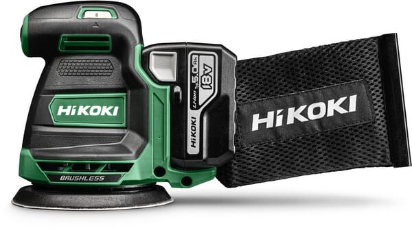 Ponceuse excentrique à batterie 125mm 18v 5.0Ah HSC II