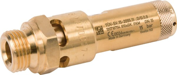 KRAMP Sicherh.ventil 1/2"CE 15 bar SV2122G08M15B