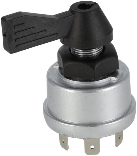 Contacteur clignotant rotatif 12/24V, 3 positions