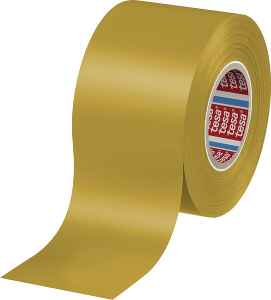 KRAMP Klebeband Premium Mehrzweck-Weich-PVC, gelb, 33m x 50mm, TesaFLEX T041630000907