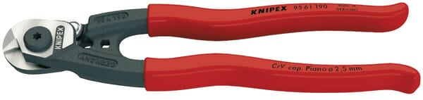 KRAMP Kabeldrahtschere, 190 mm, Knipex TA9561190