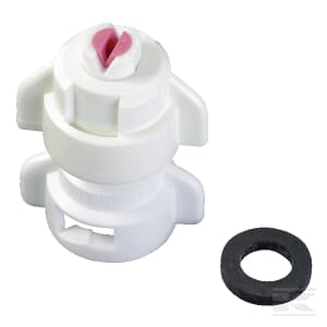 Buse plate de ventilation TD 110° blanc