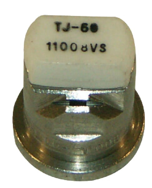 Teejet Doppelflachstrahldüse TJ 110° weiß V2A TJ6011008VS