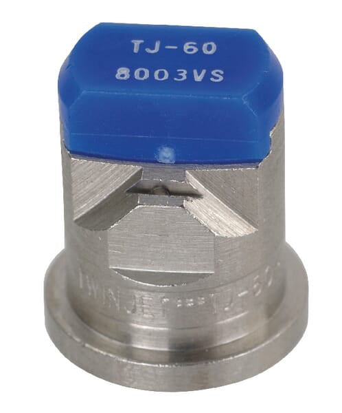 Teejet Doppelflachstrahldüse TJ 80° blau V2A TJ608003VS