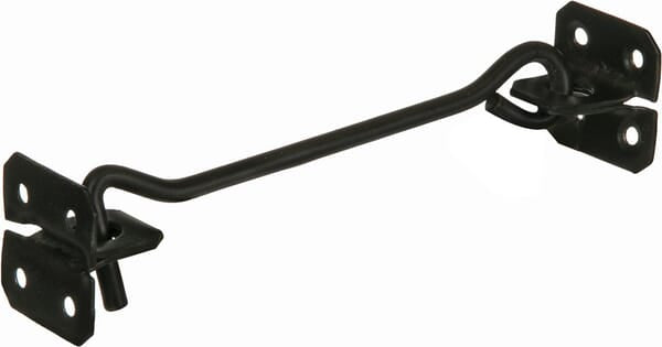 KRAMP Türhaken schwarz 6" TO4268B