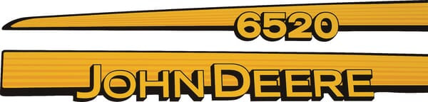KRAMP Aufkleberset "John Deere 6520" TR6520JD