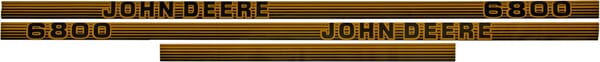 KRAMP Aufkleberset "John Deere 6800" TR6800JD