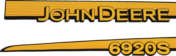KRAMP Aufkleberset "John Deere 6920S" TR6920SJD