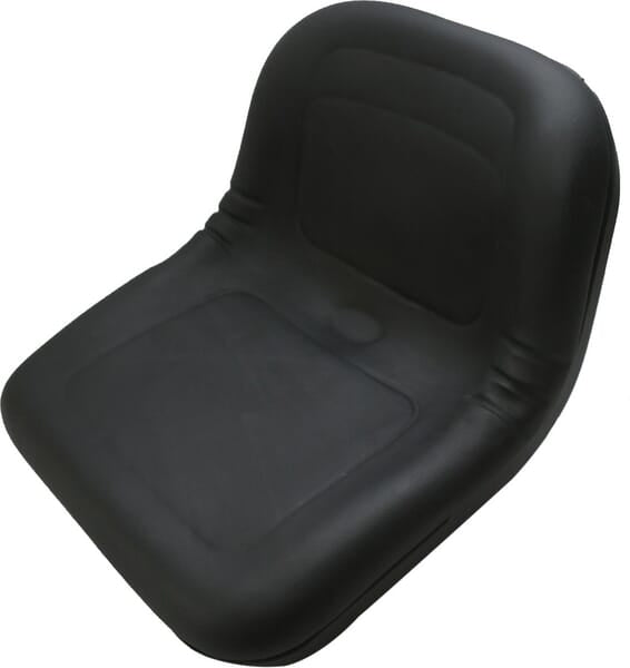Dessus de siège en PVC noir