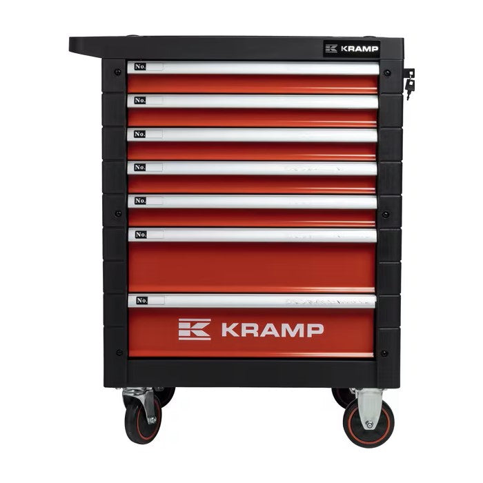 KRAMP Werkzeugrollwagen, 7 Schubfächer TT100701KR
