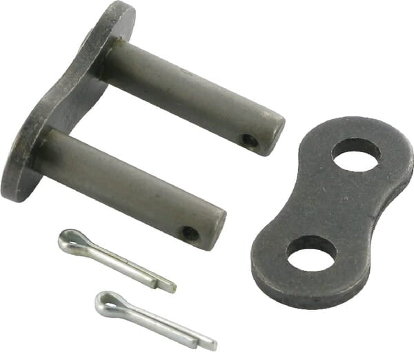 Straight connector + split pin ASA 60