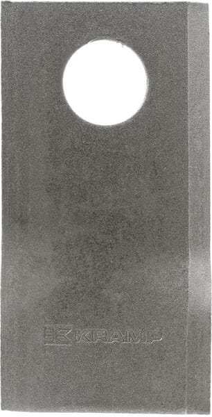 KRAMP Mähmesser rechts 93x48x3 mm, Bohrung Ø 19 mm, geeignet für PZ, 25er-Packung - 25 Stück VGTF70KR