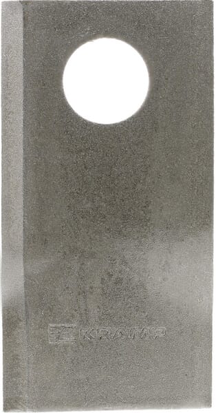 KRAMP Mähmesser links 93x48x3 mm, Bohrung Ø 19 mm, geeignet für PZ, 25er-Packung - 25 Stück VGTF71KR