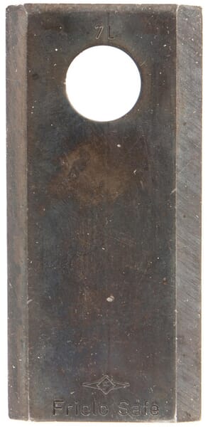 KRAMP Mähmesser links / rechts 107x50x4 mm, Bohrung Ø 19 mm, geeignet für Vicon/PZ, 25er-Packung - 25 Stück VGXD570KR