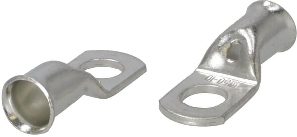 Pair of battery eyelets
