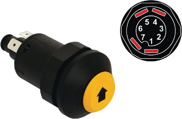 Pressure switch, raising & lowering