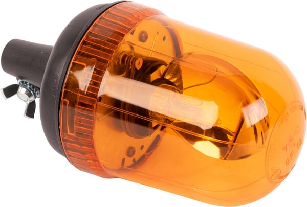 Rotating beacon with mast