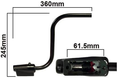 Vapormatic Spiegelhaltearm Kabine VLD1104