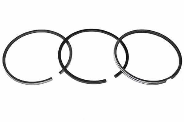 Ring set, piston