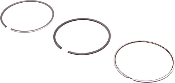Ring set, piston