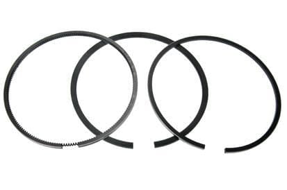 Ring set, piston