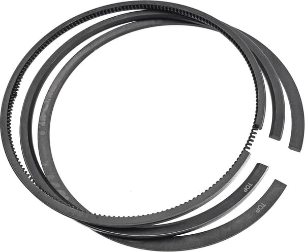 Ring set, piston