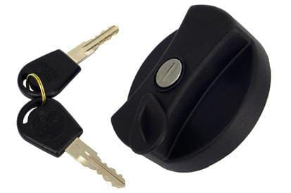 Tank cap, lockable