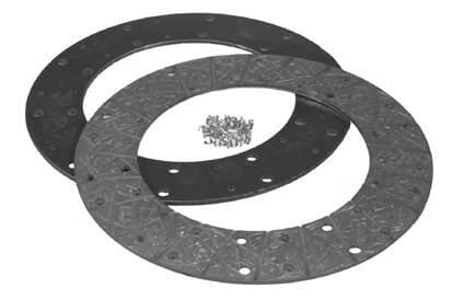 Set of clutch linings