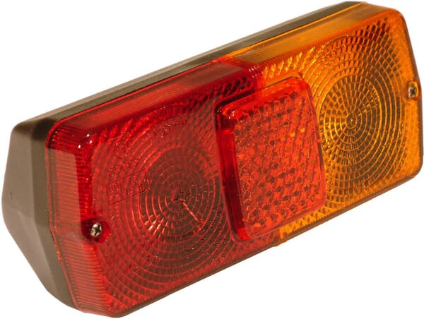 Rear light on the right