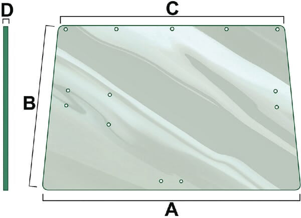 Vapormatic Heckscheibe VPM7203