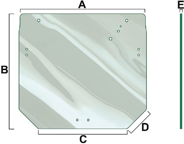 Vapormatic Glas, hinten VPM7428
