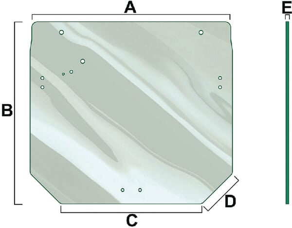 Vapormatic Glas, hinten VPM7429