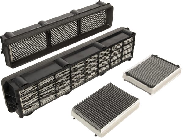 Activated carbon filter cabin