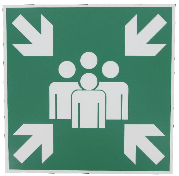 KRAMP Aufkleber Sammelpl. 250x250mm WB223636