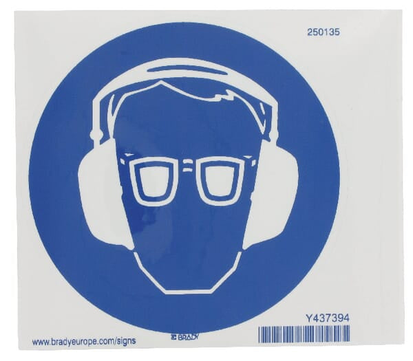 KRAMP Aufkleber Gebot 100mm WB250135