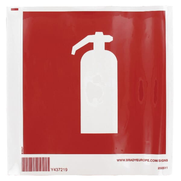 KRAMP Aufkleber Feuerlöscher 200x200 WB250511L