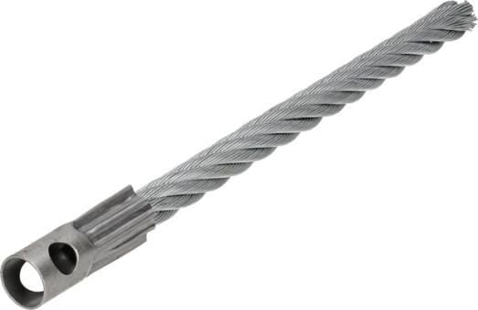 KRAMP Unkrautbürstenbüschel AS 60 Weedhex 280x14mm gedrehter Draht 8x - 1 Packung - WB28014TP08