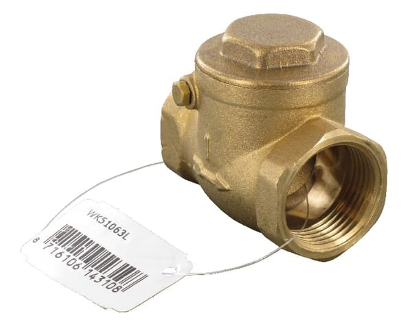 Horiz. Check valve 1"