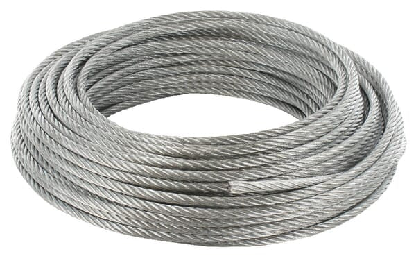 Câble métallique galvanisé 5mm 30m