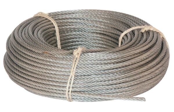 Câble métallique galvanisé 4mm 100m